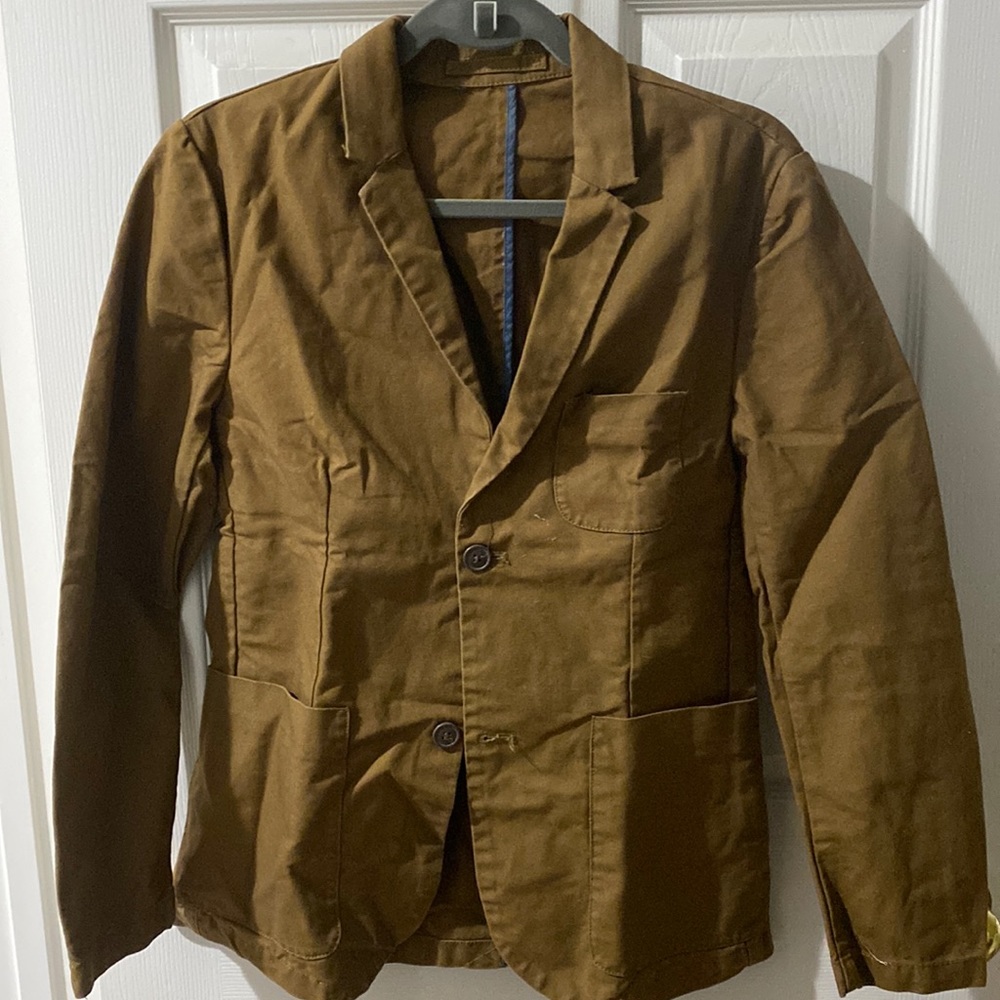 Gap retail blazer brown xs